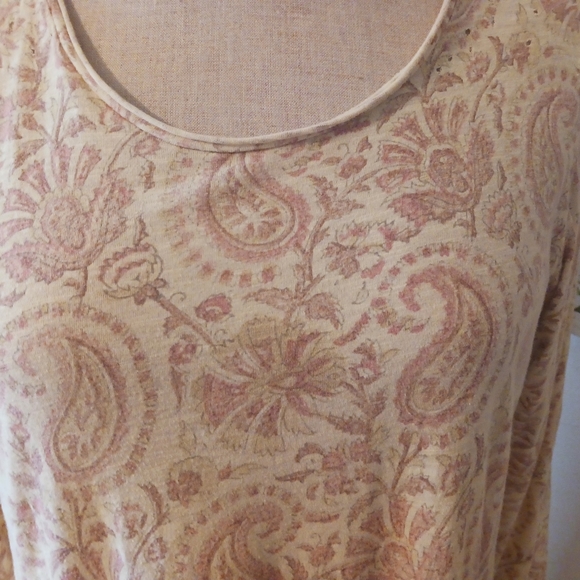 Magnolia Pearl Paisley Print Tee-Shirt Maxi Dress (An Earlier Piece, 2017) - Picture 2 of 5